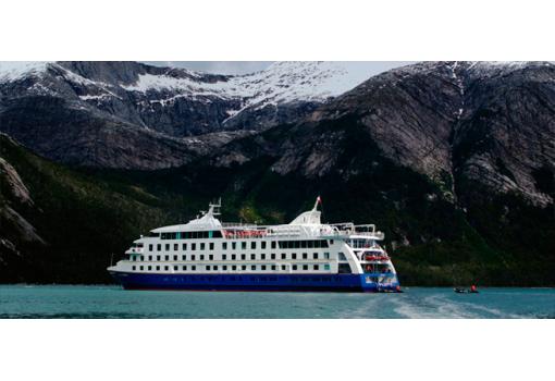 El crucero incluye varias excursiones de exploración 